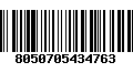 Código de Barras 8050705434763