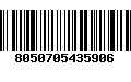 Código de Barras 8050705435906