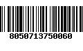 Código de Barras 8050713750060