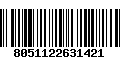 Código de Barras 8051122631421