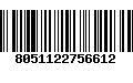 Código de Barras 8051122756612