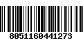 Código de Barras 8051160441273