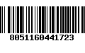 Código de Barras 8051160441723