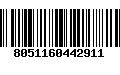 Código de Barras 8051160442911
