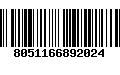 Código de Barras 8051166892024