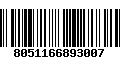 Código de Barras 8051166893007