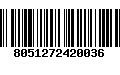 Código de Barras 8051272420036