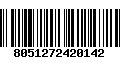 Código de Barras 8051272420142