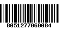 Código de Barras 8051277060084