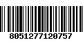 Código de Barras 8051277120757