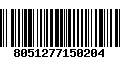 Código de Barras 8051277150204