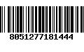 Código de Barras 8051277181444