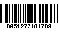 Código de Barras 8051277181789