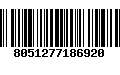 Código de Barras 8051277186920