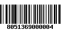 Código de Barras 8051369000004