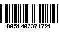 Código de Barras 8051407371721