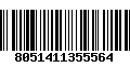 Código de Barras 8051411355564