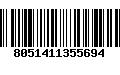 Código de Barras 8051411355694