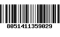 Código de Barras 8051411359029