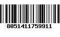 Código de Barras 8051411759911