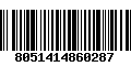 Código de Barras 8051414860287