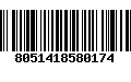 Código de Barras 8051418580174