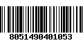 Código de Barras 8051490401053