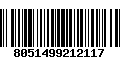 Código de Barras 8051499212117