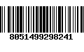 Código de Barras 8051499298241