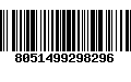 Código de Barras 8051499298296