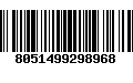 Código de Barras 8051499298968