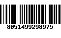 Código de Barras 8051499298975