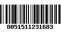 Código de Barras 8051511231683
