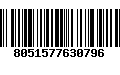 Código de Barras 8051577630796