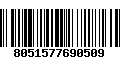 Código de Barras 8051577690509