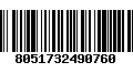 Código de Barras 8051732490760