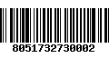 Código de Barras 8051732730002