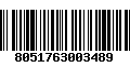 Código de Barras 8051763003489