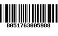 Código de Barras 8051763005988