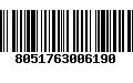 Código de Barras 8051763006190