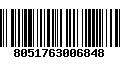 Código de Barras 8051763006848