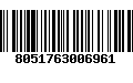 Código de Barras 8051763006961