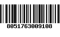 Código de Barras 8051763009108