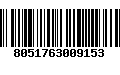 Código de Barras 8051763009153