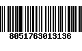 Código de Barras 8051763013136