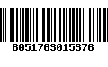 Código de Barras 8051763015376