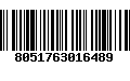 Código de Barras 8051763016489