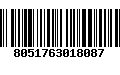 Código de Barras 8051763018087