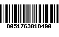 Código de Barras 8051763018490