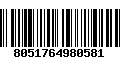 Código de Barras 8051764980581